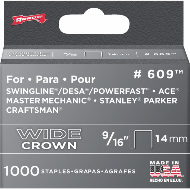Arrow HeavyDuty Wide Crown Staple