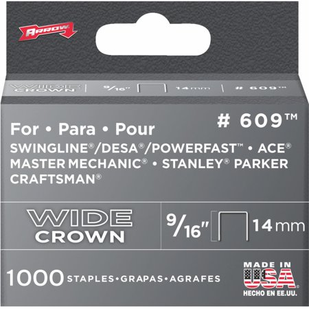 Heavy Duty Wide Crown Staples - Arrow Heavy-Duty Wide Crown Staple