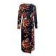 thumbnail image 5 of Vestido Largo Con Bolsillo Y Cuello en O Con Estampado de Manga Larga Informal Para Mujer Odeerbi ODB116032, 5 of 6