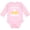AD-Pink, variant on Inktastic Congrats My Aunt Graduated with Cap Boys or Girls Long Sleeve Baby Bodysuit