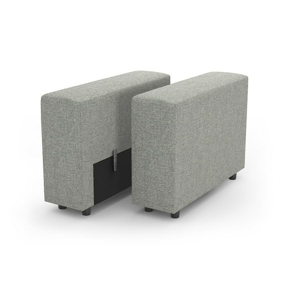 Reposabrazos Plus Para Sala Seccional Modular Adapti Gris Niebla | Modulo G
