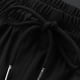 thumbnail image 5 of Pantalones largos de verano para hombre, de color liso, con bolsillos y cordón., 5 of 7