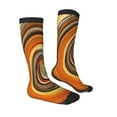 thumbnail image 3 of Balery Colorful Swirl Fun Novelty Socks Men'S Women'S Crew Socks Funny Crazy Novelty Socks Quirky And Cool Socks, 3 of 9