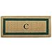thumbnail image 3 of Nedia Home 02077C Single Picture - Green Frame 24 x 57 In. Heavy Duty Coir Doormat - Monogrammed C, 3 of 3