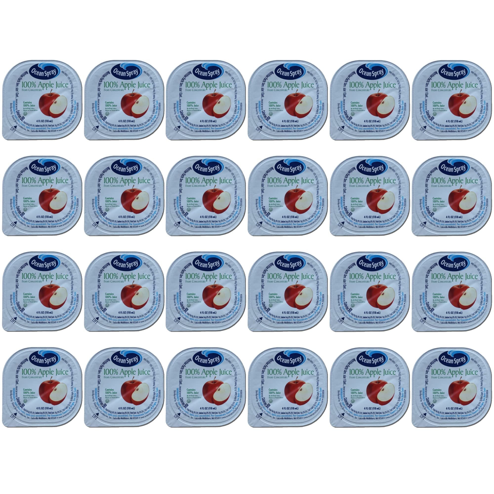 Ocean Spray Ocean Spray Apple Juice Mini To Go Cups, 24 Pack