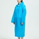 thumbnail image 4 of Capa para mujer, estilo largo, para adultos, para hombres y mujeres, atada a mano, impermeable, con capucha y botones, para exteriores, para padres e hijos, chaqueta informal de manga larga, impermeab, 4 of 5