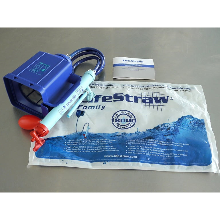 Purificateur D'Eau LifeStraw Family 1.0 - Filtre à Eau Portable - Neuf Sous Blister