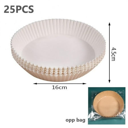 

100/50PCS Paper Tray for Air Fryer Baking Silicone Oil Paper Tray Food Grade Greaseproof Oven Food B