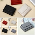 thumbnail image 3 of PU Leather RF ID Card Clip Mini Folding Wallet Credit Card Fraud Protection', 3 of 8