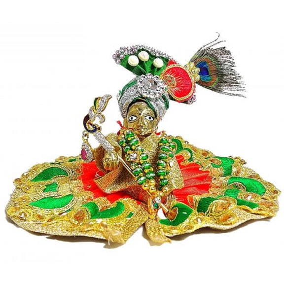 Special Brass Laddu Gopal Murti 2.5" (GPLS2-5)