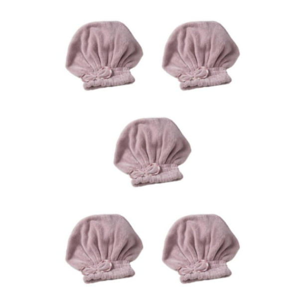 Toalla de secado rápido Bearachild para el cabello Gorro de baño elástico para mujer