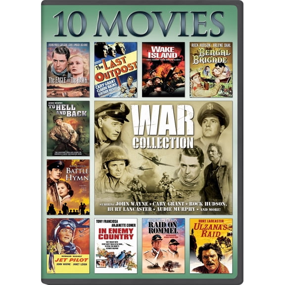 Pre-Owned War: 10-Movie Collection (DVD)