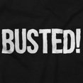 thumbnail image 2 of Busted Caught Arrest Jail Prison Plus Size Crewneck Graphic Tee Shirt Brisco Brands 2X, 2 of 5