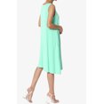 thumbnail image 4 of TheMoogan Women's PLUS Basic Sleeveless Crew Neck Knee Length A-Line Jersey Pocket Swing Dress, 4 of 6