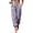 Purple, variant on Wovilon Women's High Waist Pleated Tapered Ankle Pants with Pockets, Double Button Closure Work Trousers for Office Commute Business Casual Spring Fall Everyday Wear
