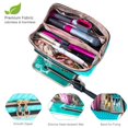 thumbnail image 4 of Bolsa de viaje ELCUPA, organizador grande 2 en 1 de herramientas para el cabello con alfombrilla térmica, 4 of 7