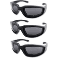 thumbnail image 1 of 3 Pairs Of Gray Lens Goggles For Motorcycle Riding, Uv Resistant, Dustproof, Windproof, And Outdoor Activity Sunglasses For Motorcycles, 1 of 4