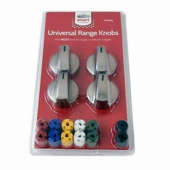Frigidaire WCIKNOBKIT4S Universal Range Knob Kit, Stainless Steel