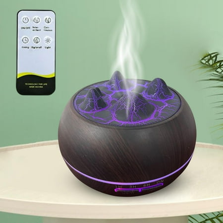 

Air Humidifier Air Humidifier Quiet Essential Oil Diffuser Portable Home Office SPA Bedroom Tabletop Night Lamp Light Indoor Humidifier Nursery Room Diffuser Bedside Home Office Desktop Black