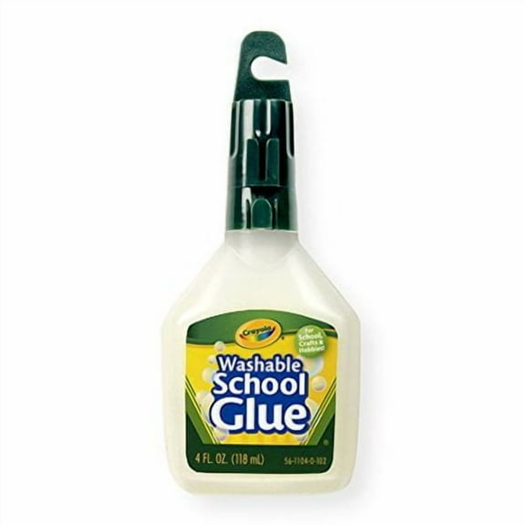 Crayola Washable Glue, 4 oz (Pack of 4)
