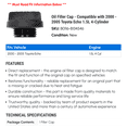 thumbnail image 2 of Oil Filler Cap - Compatible with 2000 - 2005 Toyota Echo 1.5L 4-Cylinder 2001 2002 2003 2004, 2 of 2