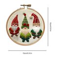 thumbnail image 4 of Kit Inicio Bordado Navideño Juego Punto Cruz para Principiantes (gnomo Navidad), 4 of 4