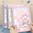 thumbnail image 2 of Sanrio Loose-leaf Book Cinnamon Dog melody kulomi Notebook Student Hand Account Book Journal Book, 2 of 7