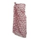 thumbnail image 1 of Yuarrent Pareo para mujer, traje de baño envolvente, estilo largo, accesorios de playa, ropa deportiva ligera de secado rápido, accesorio para Traje de baño flor roja Yuarrent OD017125-08, 1 of 4