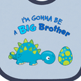 thumbnail image 4 of Inktastic Happy Dinosaur Future Big Brother Boys Baby Bib, 4 of 4