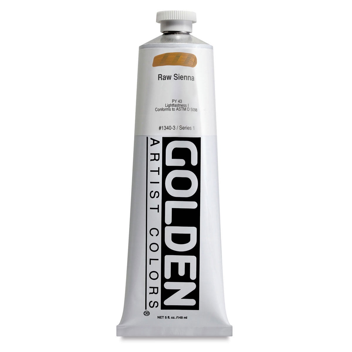 Golden Heavy Body Acrylic Traditional Set of 8 + Gloss Liquid Glaze 2oz  Bottle