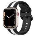 thumbnail image 1 of Banda de silicona para Apple Watch Pulsera de correa de reloj reemplazable para IWatch 1 2 3 SE Kuymtek Para estrenar, 1 of 9
