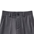 thumbnail image 5 of hengsof Boys Back to School Dress Shorts, Kids Loose Fit Uniform Half-Length Shorts, Solid Casual Sport Shorts, 5 of 5