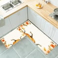 thumbnail image 4 of Flower Plant Floral Sunflower Boho Anti Fatigue Kitchen Rug Non Slip Kitchen Floor Mats Comfort Standing Mats Farmhouse Chef Mats, 4 of 6