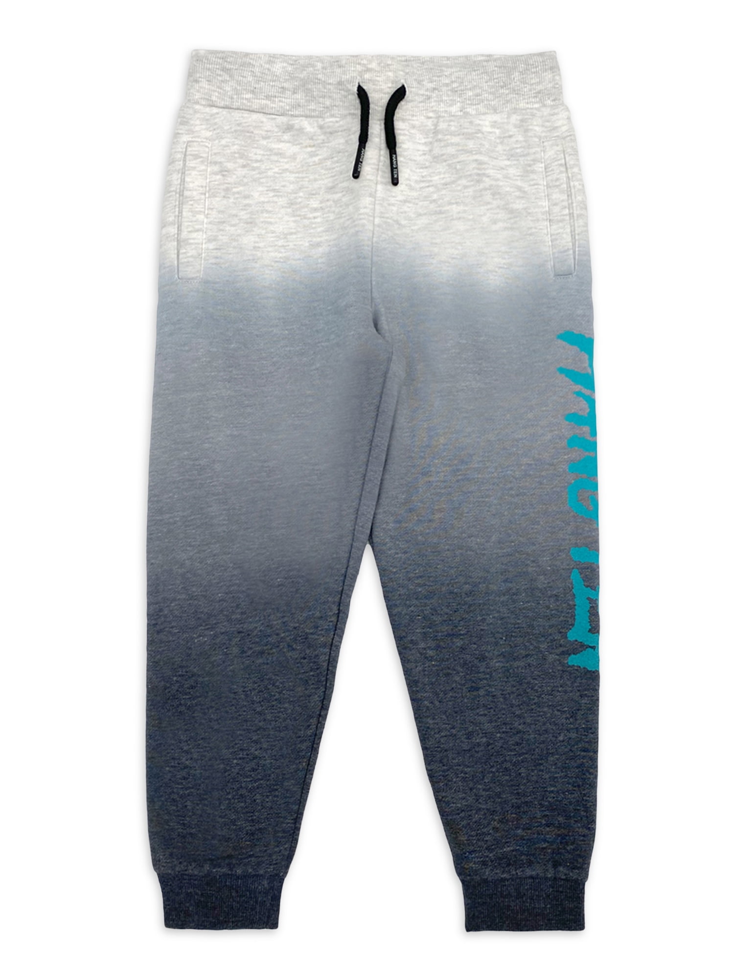 Hang Ten Boy's Fleece Hoodie, Jogger Pant, and Short Sleeve Graphic Tee 3 Piece Outfit Set, Sizes 4-18