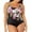 Pink, variant on GEWSEY Women Swimsuit One Piece Bathing Suit Square Neck Cutout Back Tummy Control with Adjustable Spaghetti Straps Pink, XL