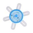 thumbnail image 1 of Luz de ventilador con enchufe E27, diseño plegable, fácil de instalar, miniventilador de techo para Azul, 1 of 6