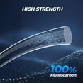 thumbnail image 3 of KastKing Kovert Elite 100% Fluorocarbon Fishing Line, Shock Resistant, High Clarity, Low Visibility, Highly Abrasion Resistant, Fast Sinking, Low Stretch, Low Light Refraction, 3 of 9