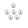 thumbnail image 2 of Botones de saxofón Greeniant 6 piezas decorativa concha blanca Plata, 2 of 6