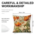 thumbnail image 2 of Flowers grass sunny daylinen throw pillowcase decoration pillowcase gifting preferred 24x24 inch cushion cover 4 sets sofa pillowcase sofa bedroom living room car, 2 of 8