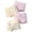 Purple, variant on KHONTS Toddler Girls Cute Shorts Underwear 4 Pack Soft Cozy Boxer Brief,Size 3T-14T White 160