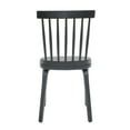 thumbnail image 7 of Hassch Set of 2 Dining Chairs, Modern Wood Side Chair, Kitchen Chair for Living Room, Black, 7 of 7