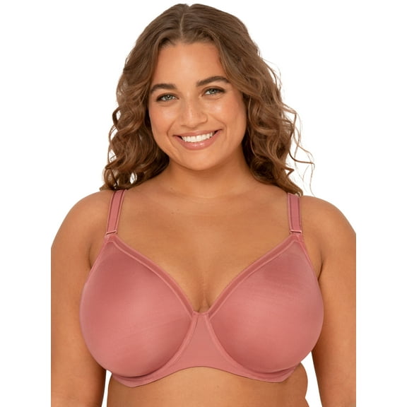 Fit for Me by Fruit of the Loom Women's Unlined Underwire Bra, Style FT967, Sizes 38D to 42H