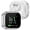 White, variant on Steadfast Haven 6-in-1 Air Quality Monitor Plug in HD Display Temperature Humidity has a Built in Rechargeable Battery (White)
