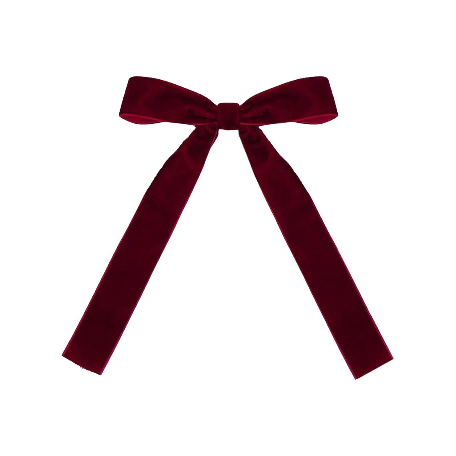1 Pcs Velvet Bows for Christmas Tree Decorations Indoor, Vintage Christmas Tree Bows Velvet Ornaments for Garland Wreath Gift Wrapping Bags Door Fireplace Holiday Decor,(5" * 7")