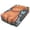 Butterfly Orange Cow, variant on Premium Soft Fitted Sheet for Blow Up Bed Mattress Sheets with Zipper for Camping Office Bedroom, Blue Transport Print Print