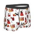 thumbnail image 3 of Haiem Cute Cat And Christmas Gift Men's Boxer Briefs, Every Day Comfort Stretch Cotton Moisture-Wicking Underwear-X-Large, 3 of 9