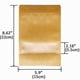 thumbnail image 4 of 100 Pack Kraft Paper Bags with Window, 10x15cm, Resealable Zip Lock for Food Storage, Stand-Up Pouches, 4 of 5