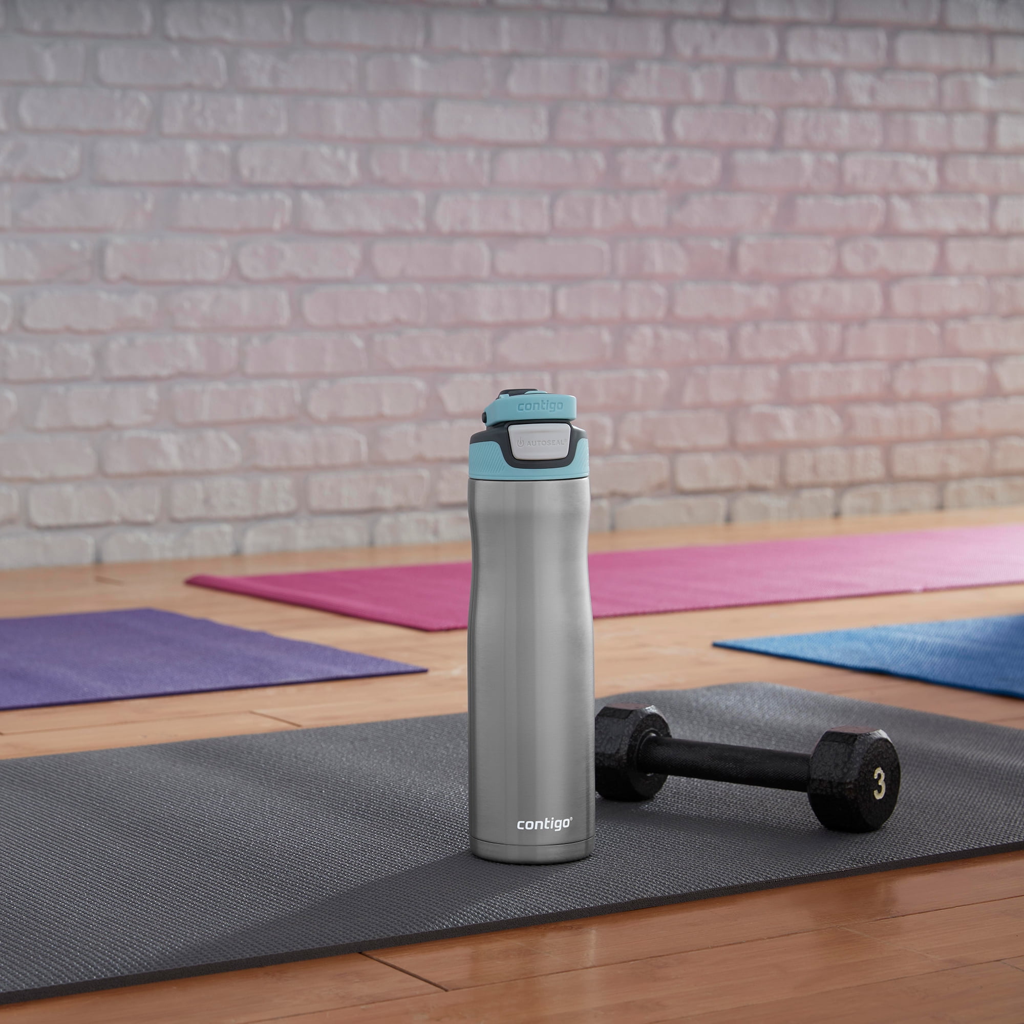 Contigo AUTOSEAL Chill Vacuum-Insulated Stainless Steel Water Bottle, 24 oz., Monaco