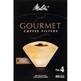 thumbnail image 1 of Filtros de café Melitta #4 Gourmet Cone, 80 unidades, 1 of 6