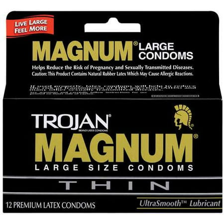 UPC 022600646129 product image for Trojan Magnum Thin 12ct | upcitemdb.com